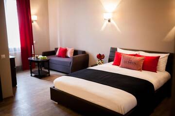Фото номера Стандартный номер Отель La Maison Hotel г. Орхей 9